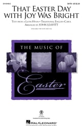 That Easter Day with Joy Was Bright SATB choral sheet music cover